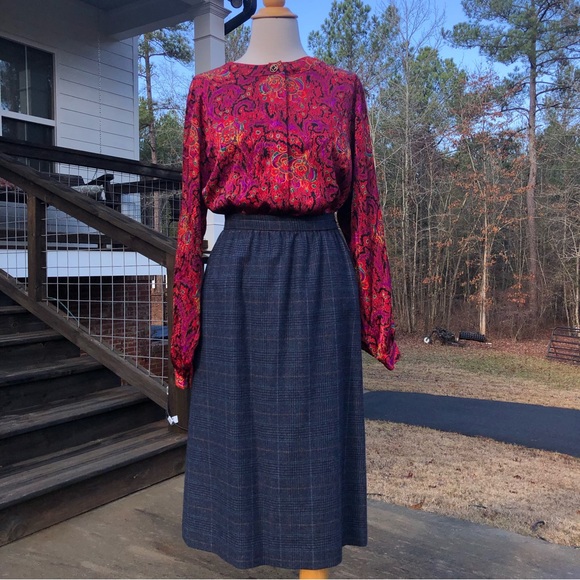 Vintage JH Collectibles skirt set suit - Picture 2 of 16